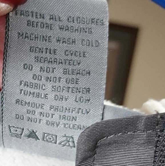 Free Country hoodie jacket small mirco-fleece off white& gray - Picture 3 of 16